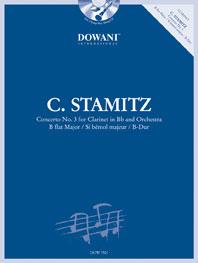 Concerto Nr. 3 in B-Dur - noty pro hráče na klarinet